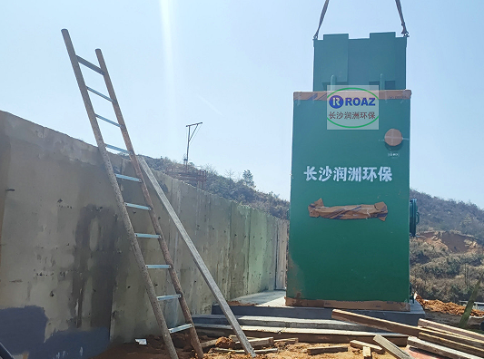 200噸一體化凈水設(shè)備投入使用；